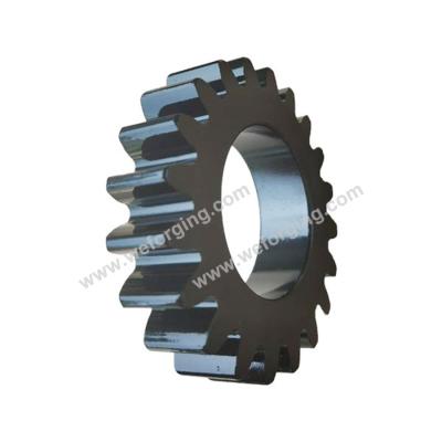 China Custom Steel Forged Ring Gears Carburizing Quenching Heat Treatment Small Spur Gear for sale