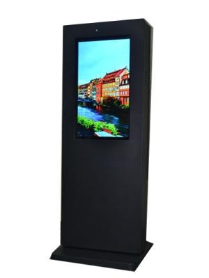 China IP65 Outdoor 32 inch LCD Kiosk , Floor Standing Touch Screen Kiosk 2500 nits for sale