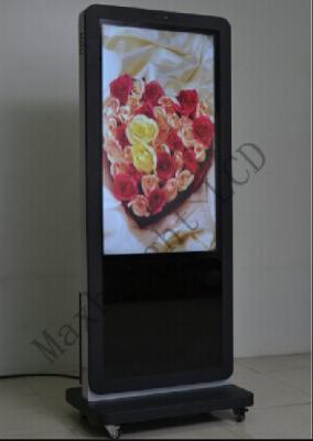 China High Bright Double Sided Digital Signage , Free Standing 43