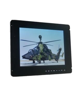 China 20.1 Inch Rugged LCD Monitor 350 - 800 Nits Edge Type LED Backlight Enhanced for sale
