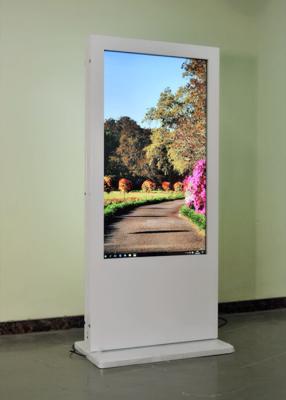 China 55 inch Indoor Double sided Digital Signage Touch Kiosk for sale