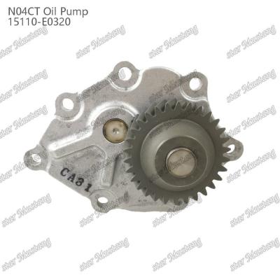 Chine N04C N04CT Pompe à huile 15110-E0320 Convient pour les pièces de réparation de moteurs diesel mécaniques Hino à vendre