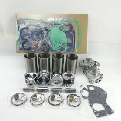 China 4LE2 Overhaul Rebuild Kit Direct Injection Cylinder Liner Piston With Pin Kit Water Pump Gasket Kit For Isuzu Engine à venda