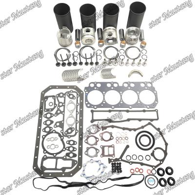 China W04DT Overhaul Rebuild Kit Cylinder Liner Piston With Pin Kit Valve Seat Valve Guide Gasket Kit For Hino Engine for sale