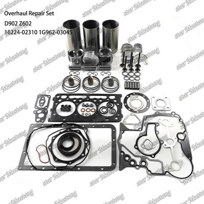 中国 Z602 D902 Overhaul Repair Kit Cylinder Liner Piston Kit Gasket Kit 16224-02310 1J094-21770 1G962-03045 For Doosan 販売のため