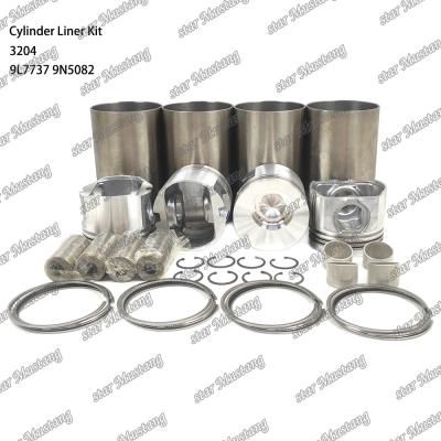China For Caterpillar Engine 3204 Cylinder Liner Kit 9L7737 1W1661 9N5082 Mechanical Diesel Engine Repair Parts for sale