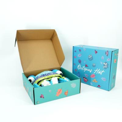 Chine Boîte cadeau en carton rigide recyclé imprimé en couleur sur mesure pour le stockage de jouets pour enfants à vendre