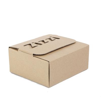 China Packing Material Custom Logo Corrugated Cardboard Gift Box For Supermarket Fruit for sale