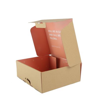 China Cajas plegables de cartón impreso a medida con papel plegable blanco Caja de envío en venta