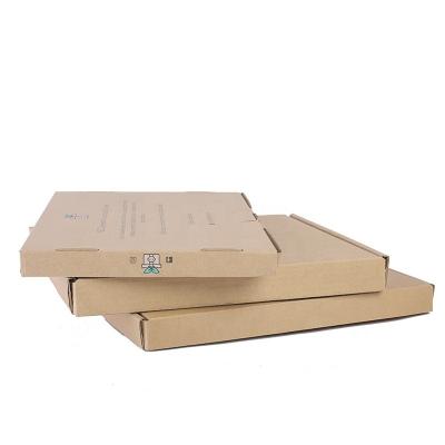 China Black Matte Lamination Paper Corrugated Shipping Box For Clothing From Recycle for sale