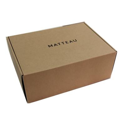 China Corrugated Color Printing Jean Jacket Shipping Boxes Packging Material For BSCI Packaging for sale