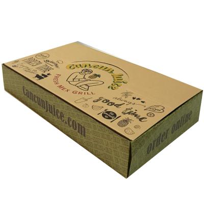 China Corrugated Seed Paper Packaging Box Inserts For Ukulele Shipping By Air for sale