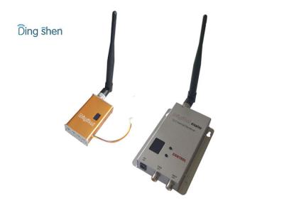 China 4 channels LOS FPV/UAV Wireless Image Transmitter 1.2Ghz , 7W Mini Video Link for sale