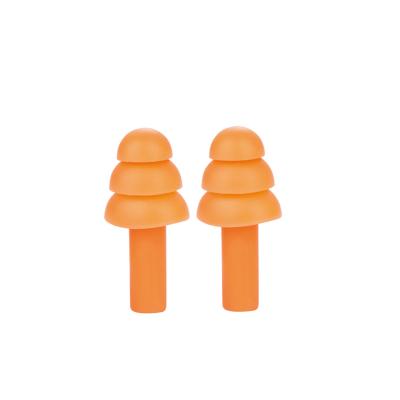 China CE EN352-2 Approved Silicone Corded Earplugs Your Ultimate Solution for Noise Control for sale