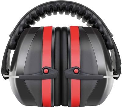 China CE EN352 Approved Industry ABS Material Safety Earmuffs with Foldable Design for sale