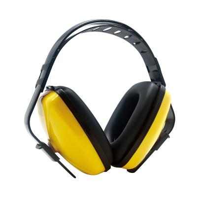 China EM112 Lemon Safety Earmuffs ANSI Approved for Noise Cancellation Adjustable Headband for sale