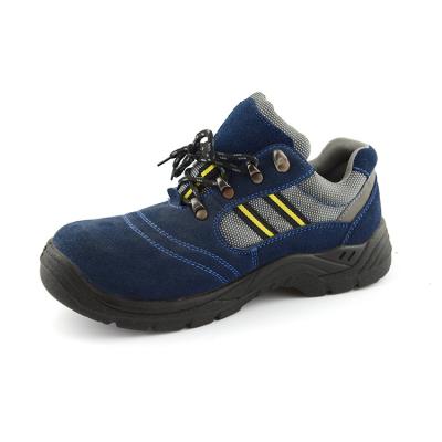 China CE EN 20 345 Certified Genuine Suede Leather Safety Work Shoes Midsole Material PU for sale