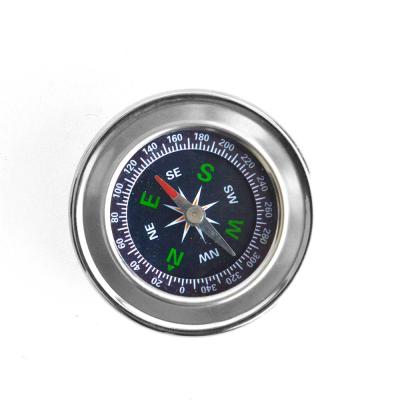 China Compact Silver Outdoor Mountaineering Emergency Rescue Tool Handheld Compass SC001 73g for sale