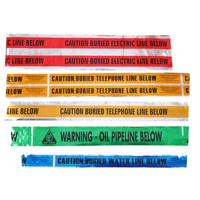 China Yellow/Black or Customized Colors Customized Non-Adhesive Traffic Warning Barrier Tape for sale