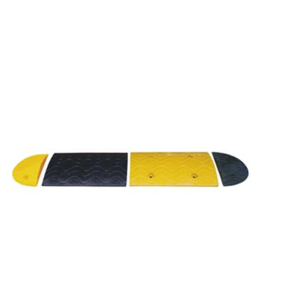China Rubber Material Road Speed Bump Breaker JSD-003A/RSH-002A/RSH-002B 500mm/250mm Length for sale