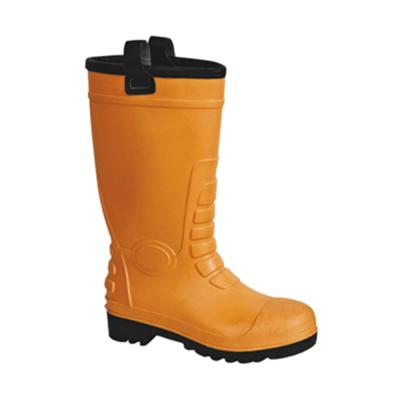 China Waterproof Midsole Material PVC Steel Toe Safety Rain Boots for Customized Needs for sale