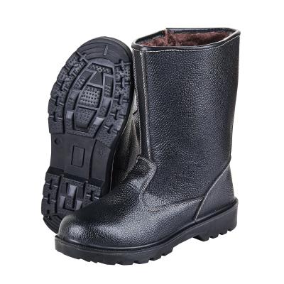 China Industrial Work Boots UF-150 Made of Buffalo Leather with Steel Toe and PU Outsole for sale