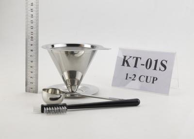 China Custom Coffee Maker Gift Set V60 Fine Mesh Cone Filter For Chemex And Hario for sale
