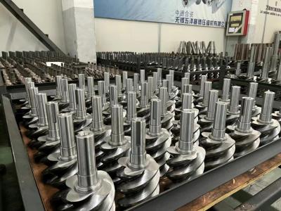 中国 鉄の鋳造ねじ圧縮機回転子オイルは逆行分析にあふれた 販売のため