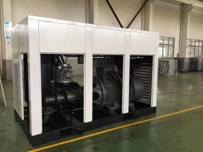 China 1.3Mpa Two Stage Permanent Magnet Air Compressor 340HP Double Stage Screw Compressor for sale