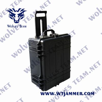 China Wartproof IP65 Portable Signal Blocker OME Gun Type Drone Signal Jammer for sale