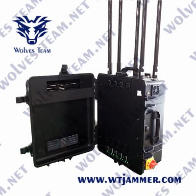 China Manpack Portable Military Signal Jammer Programmable DDS Jammer for sale