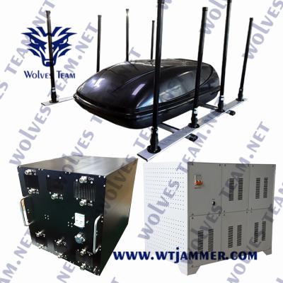 China 6 Bands High Power WiFi1.2g WiFi2.4G WiFi5.8 GSM900 Gvehicle Drone Jammer for sale