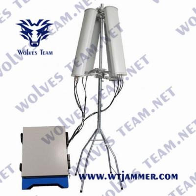 China 550W 6 bands Waterproof Anti-Drone Jammer WT902806D for sale