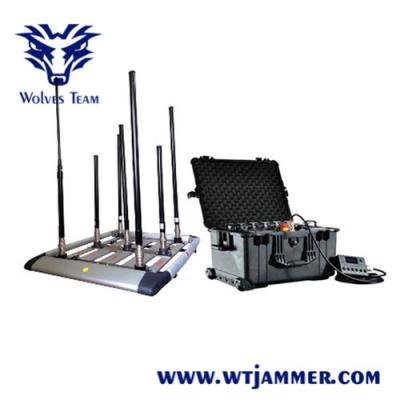 China Multi - Band Mobile Phone Portable Signal Jammer Walky - Talky  Output Power Selectable en venta