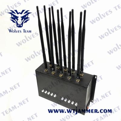 中国 10バンド30m 20Wネットワーク信号の妨害機GPS 3G 4G CDMA 販売のため