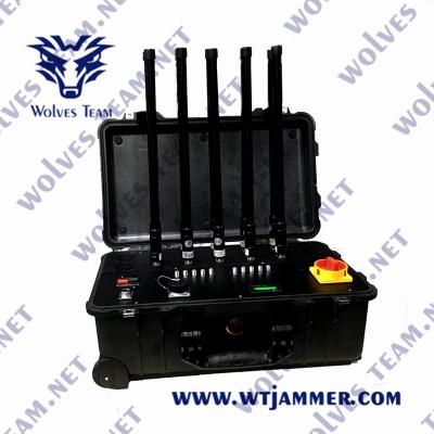 Китай Jammer сигнала сотового телефона DCS 220W PCS Jammer сигнала 894MHZ CDMA портативный продается