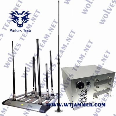 中国 DDSの護送システムとの330W IEDの爆弾の妨害機WIFI VHF UHF GPS 4G 5G 販売のため