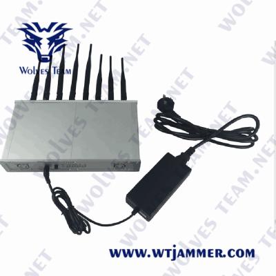 Китай Jammer CDMA GSM 50W сигнала 3G 4G 5G WiFi Lojack GPS с переходником AC продается