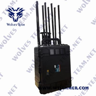 中国 20-3600Mhz携帯電話信号の妨害機DCS PCS防水500W 販売のため