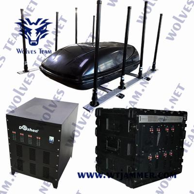 中国 EODのための500W GSMの爆弾信号の妨害機24V CDMAの手動スイッチ制御 販売のため