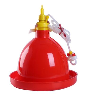 China Plasson Bucket Automatic Bell Drinker For Poultry for sale