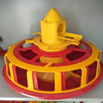 China Broiler Breeder Automatic Plastic Chicken Pan Feeder for sale