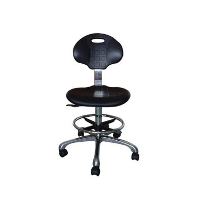 China Black Adjustable Class 100 Cleanroom Esd Chair for sale