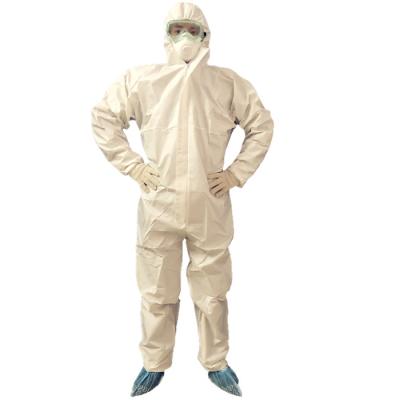 China Vestuários descartáveis Microporous da sala de limpeza do isolamento respirável à venda