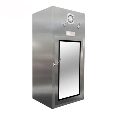 China Biological Mechanical Interlock Stainless Steel Cleanroom Pass Box for sale