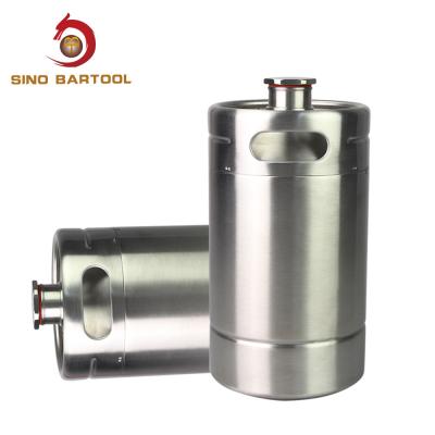 China 2L Stainless Steel Soda Nitro Empty Small Draft Beer Kegs for sale