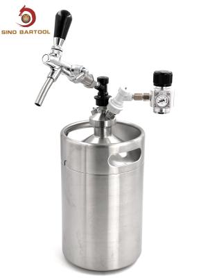 China Adjustable Pressure Regulator 5L Draft Beer Tap Dispenser for sale