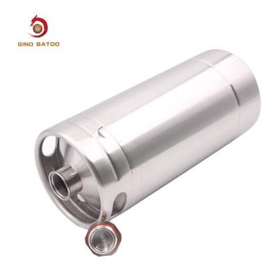 Cina Cappuccio della sfortuna di Mini Keg Dispenser Stainless Steel di miscela domestica del partito 4L di Antivari in vendita