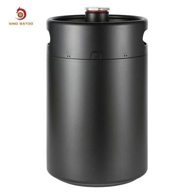 China 4L Stainless Steel Double Wall Mini Cornelius Beer Keg for sale