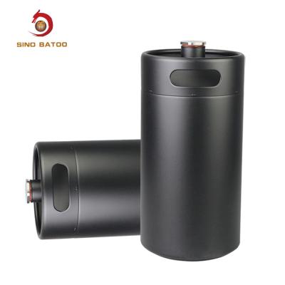 China Double Wall Insulated Mini Keg , Vacuum 5 Litre Party Beer Kegs for sale